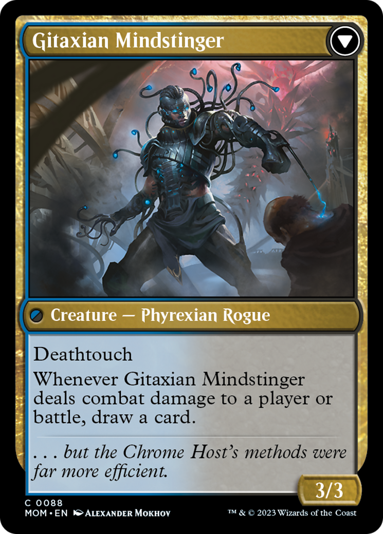 Aetherblade Agent // Gitaxian Mindstinger [March of the Machine] | Lots Moore NSW