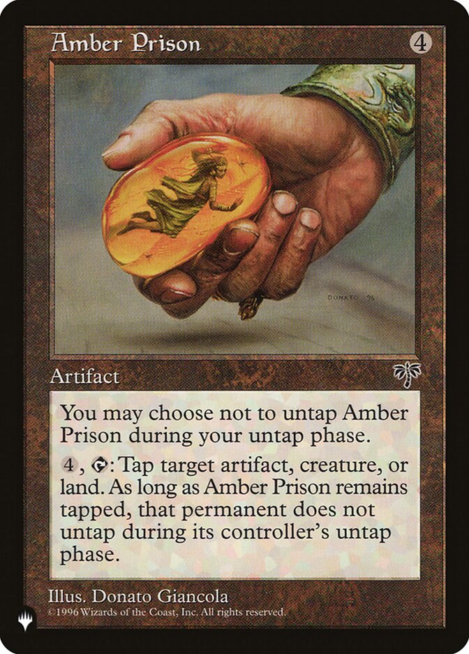 Amber Prison [The List] | Lots Moore NSW