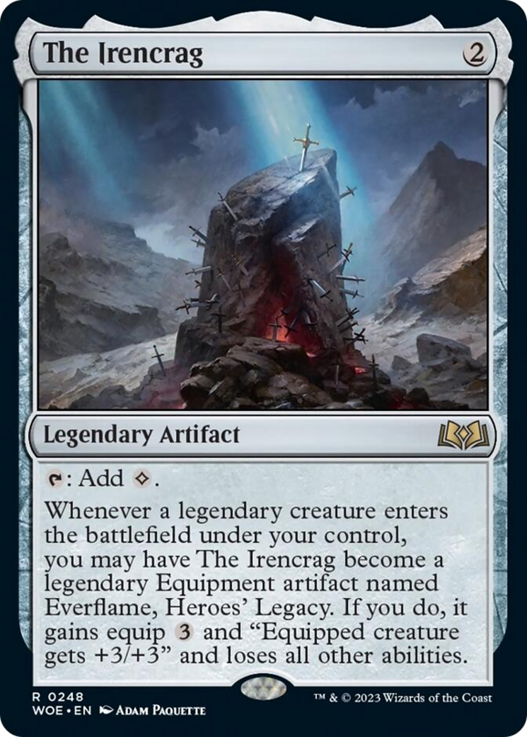 The Irencrag [Wilds of Eldraine] | Lots Moore NSW