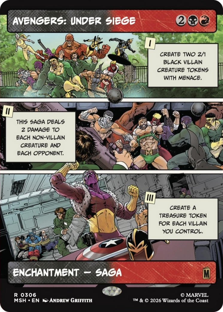 Avengers: Under Siege (Showcase) [Marvel Super Heroes] | Lots Moore NSW