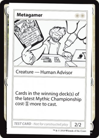 Metagamer (2021 Edition) [Mystery Booster Playtest Cards] | Lots Moore NSW