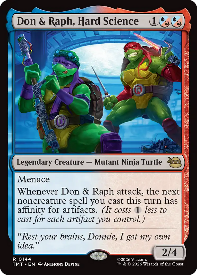 Don & Raph, Hard Science [Teenage Mutant Ninja Turtles] | Lots Moore NSW