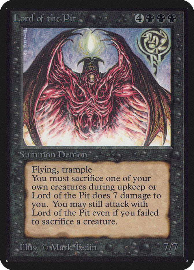 Lord of the Pit [Alpha Edition] | Lots Moore NSW