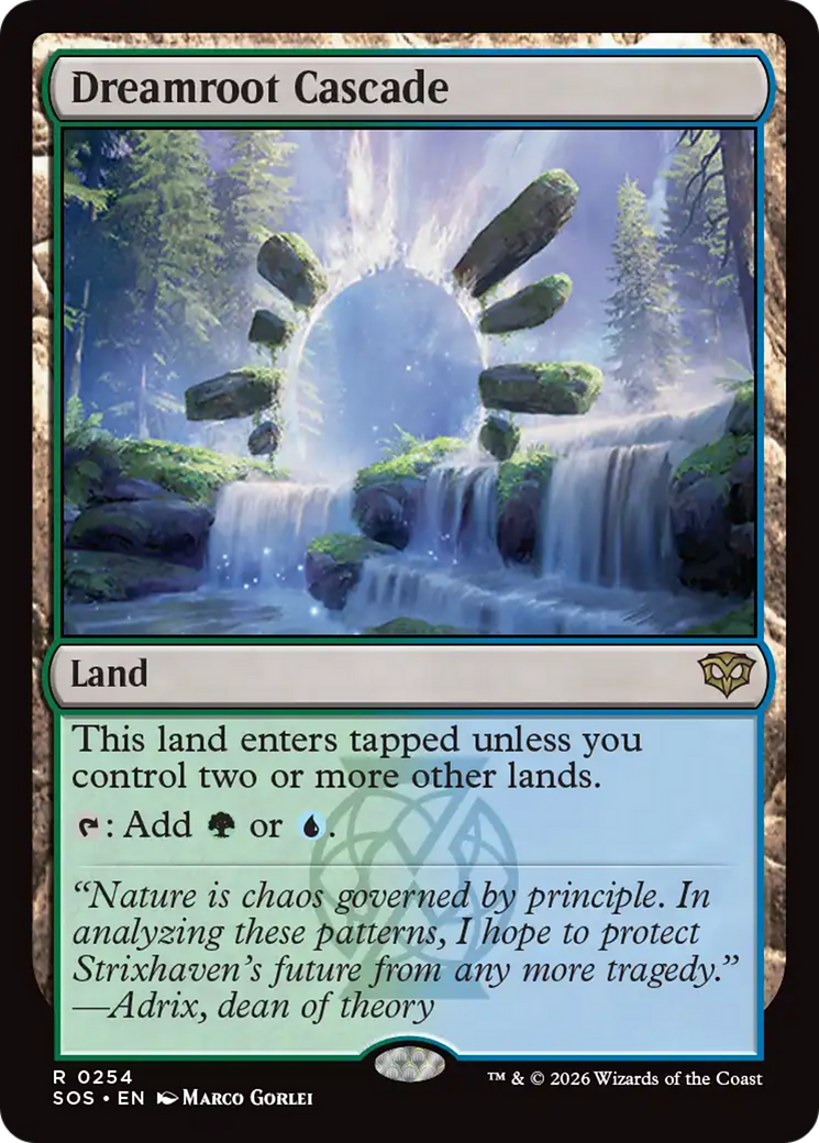 Dreamroot Cascade [Secrets of Strixhaven] | Lots Moore NSW