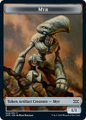 Myr (024) // Thopter (026) Double-Sided Token [Double Masters Tokens] | Lots Moore NSW