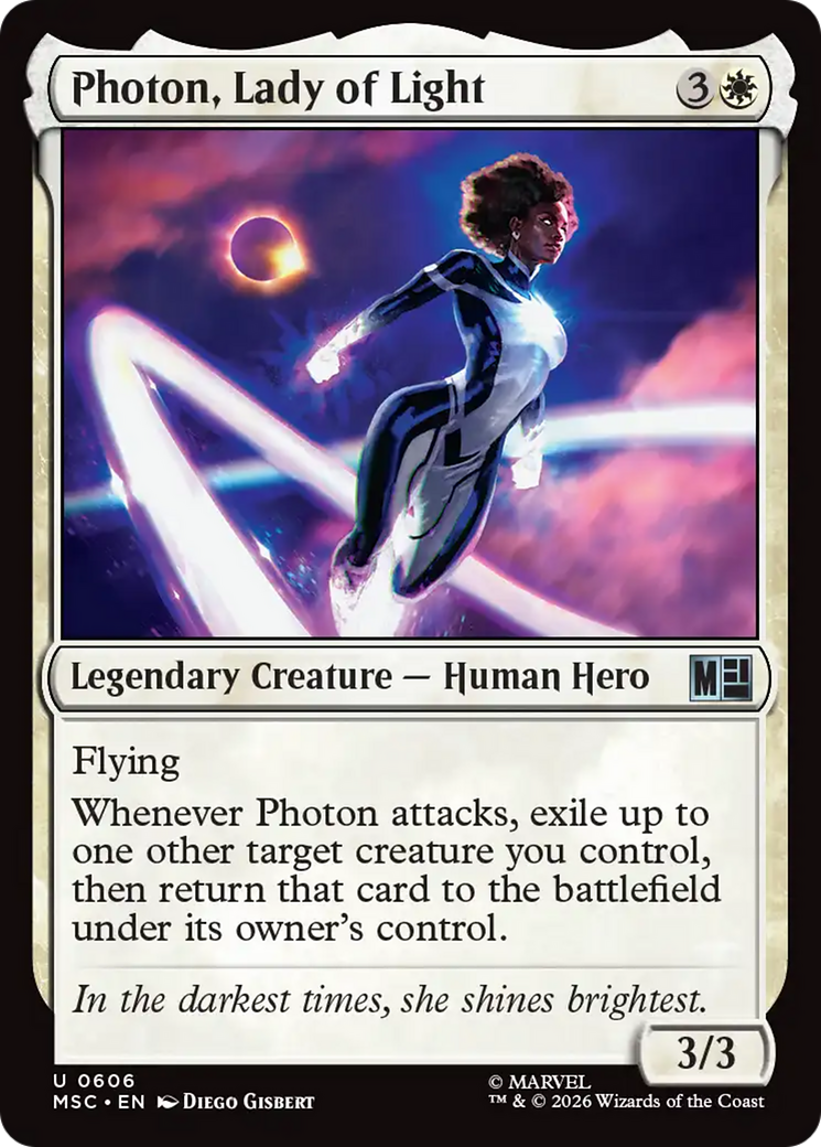 Photon, Lady of Light [Marvel Super Heroes Commander] | Lots Moore NSW
