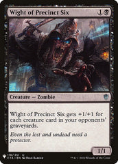 Wight of Precinct Six [Mystery Booster] | Lots Moore NSW