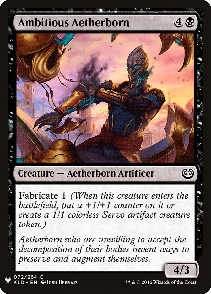 Ambitious Aetherborn [Mystery Booster] | Lots Moore NSW
