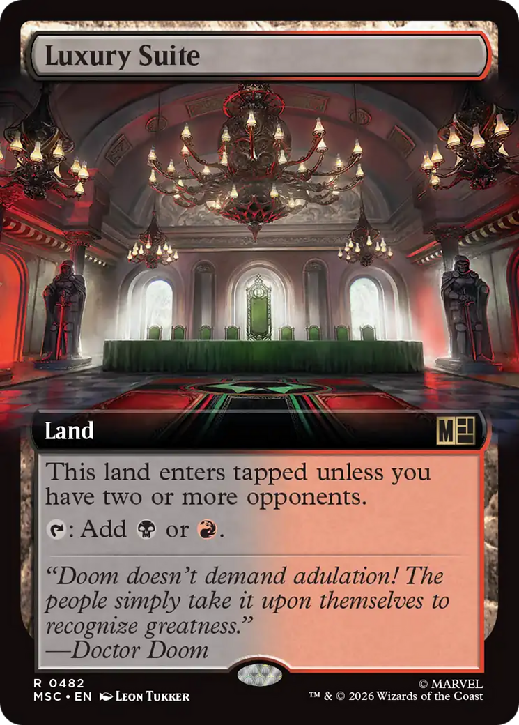 Luxury Suite (Extended Art) [Marvel Super Heroes Commander] | Lots Moore NSW