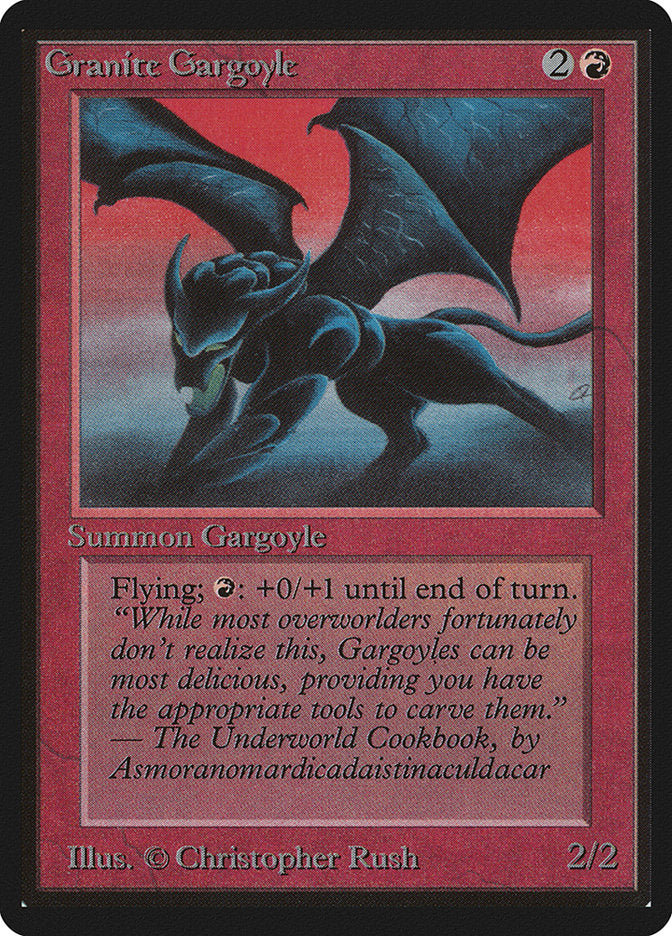 Granite Gargoyle [Beta Edition] | Lots Moore NSW