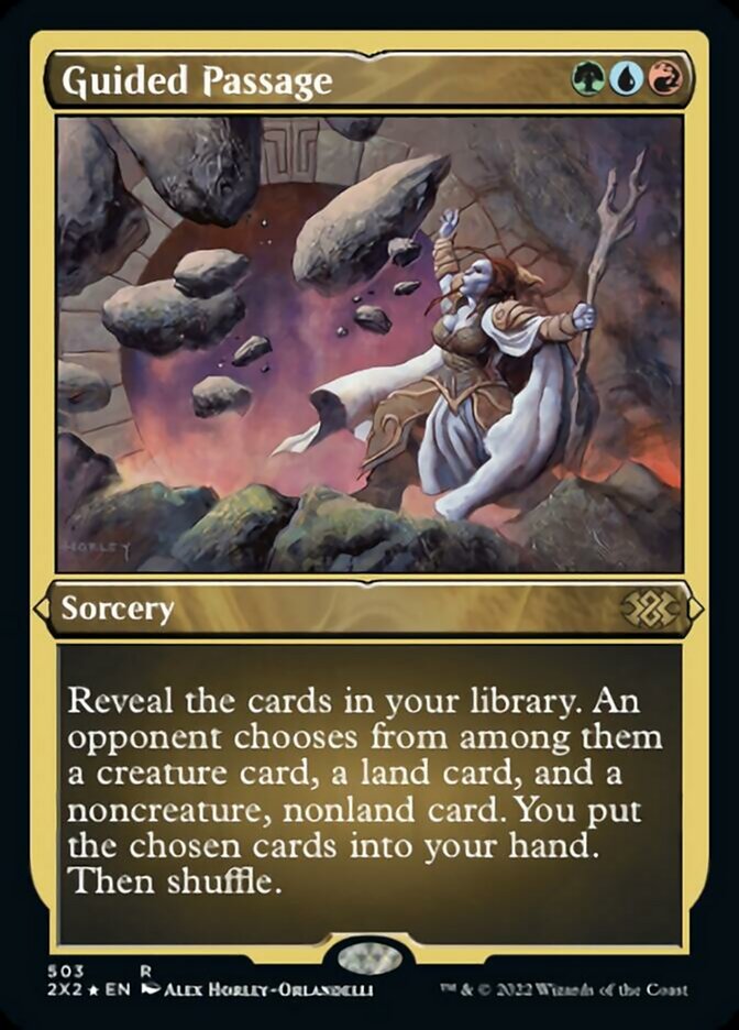 Guided Passage (Foil Etched) [Double Masters 2022] | Lots Moore NSW