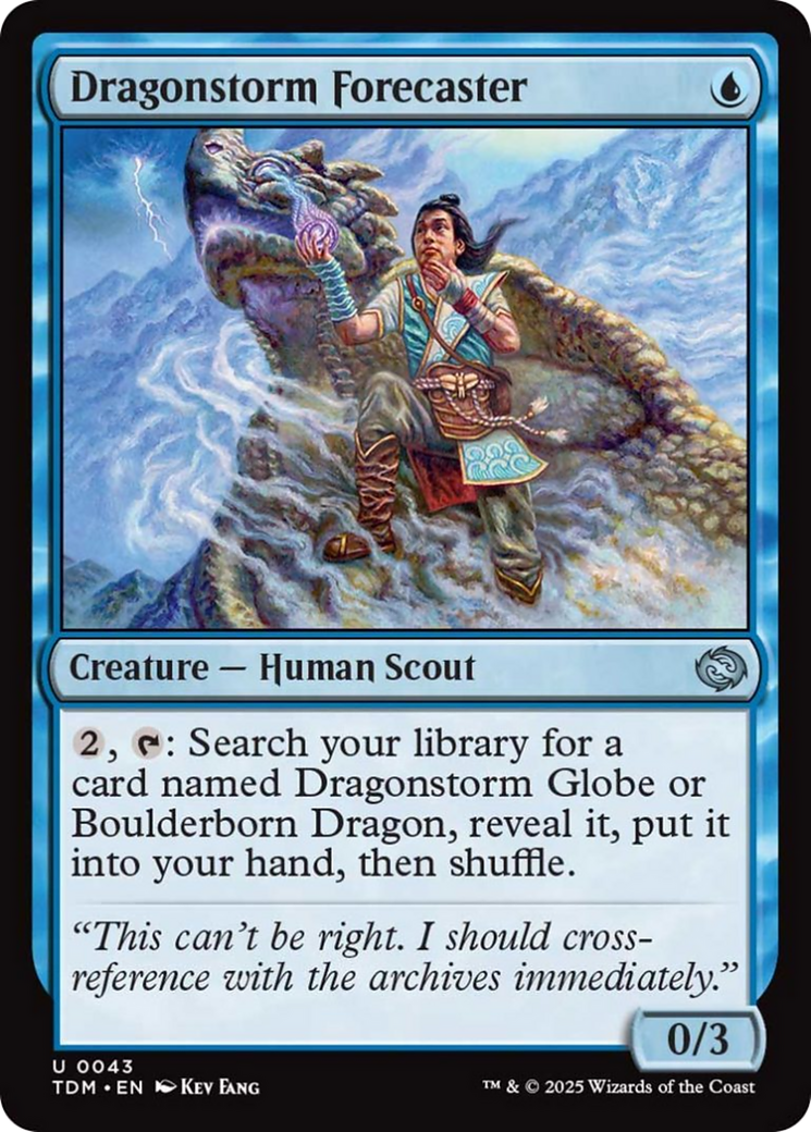 Dragonstorm Forecaster [Tarkir: Dragonstorm] | Lots Moore NSW