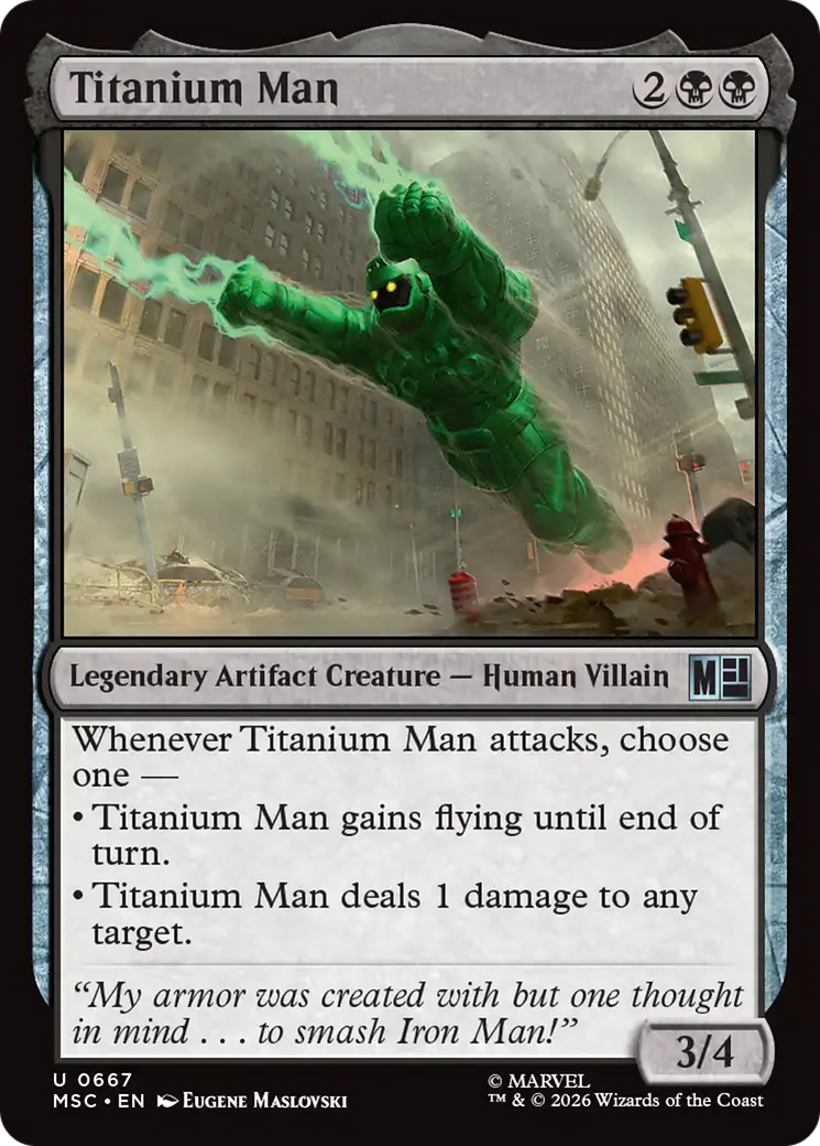 Titanium Man [Marvel Super Heroes Commander] | Lots Moore NSW