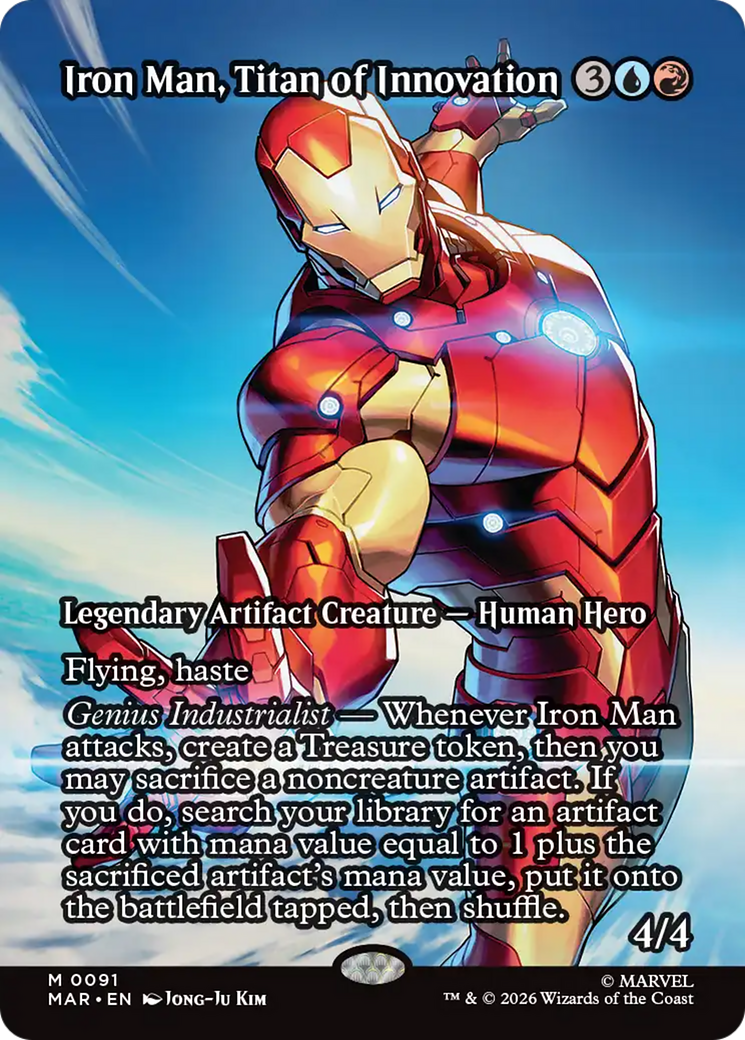 Iron Man, Titan of Innovation (Borderless) [Marvel Universe: Eternal-Legal] | Lots Moore NSW