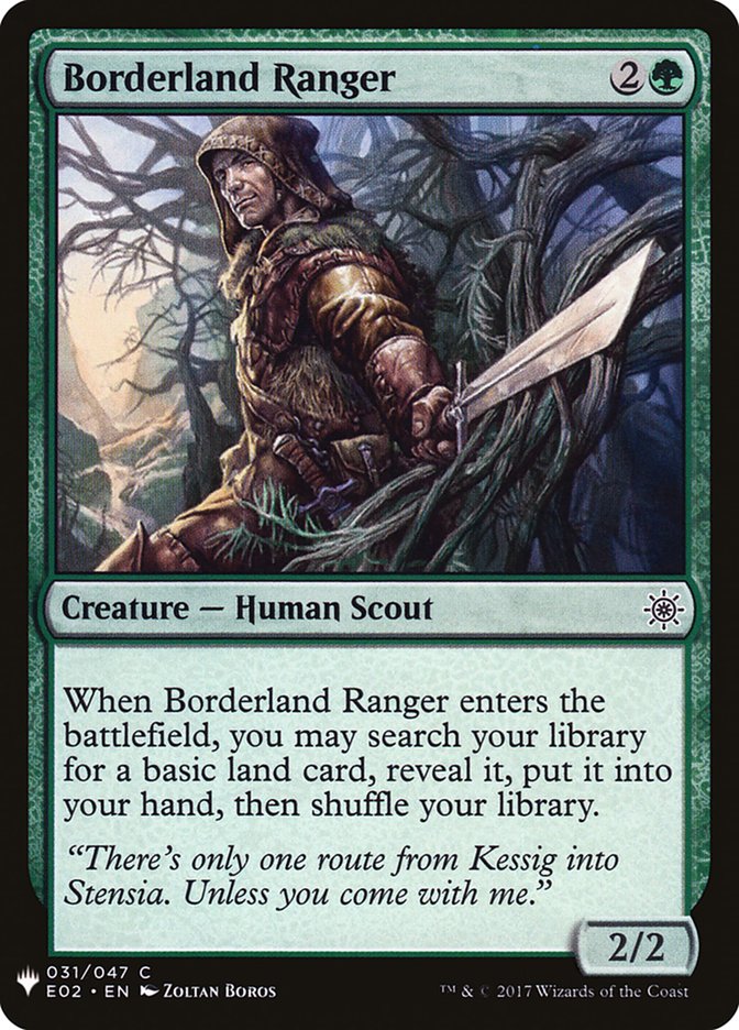 Borderland Ranger [Mystery Booster] | Lots Moore NSW