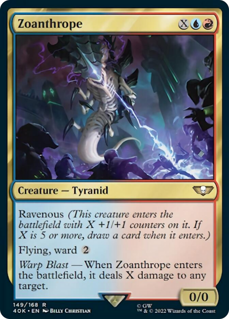 Zoanthrope (Surge Foil) [Warhammer 40,000] | Lots Moore NSW