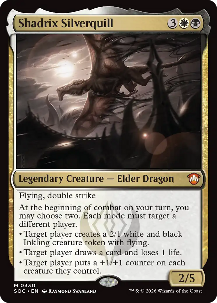 Shadrix Silverquill [Secrets of Strixhaven Commander] | Lots Moore NSW