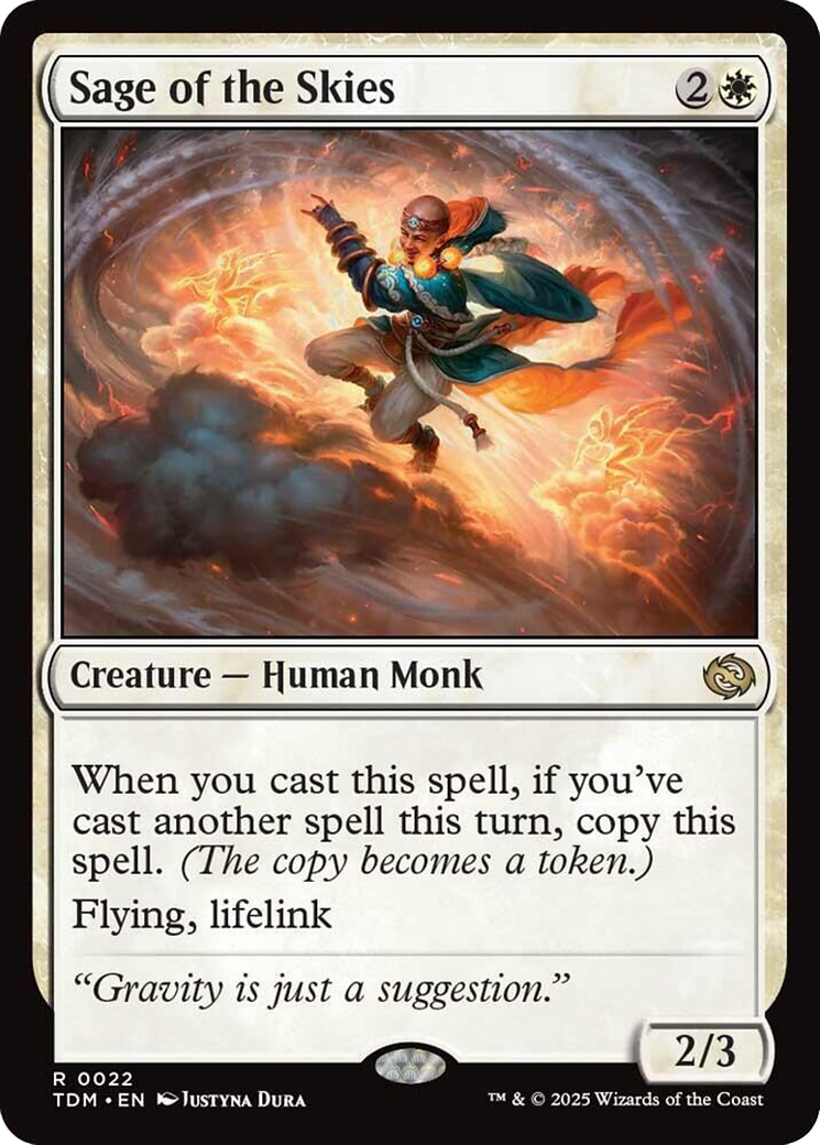 Sage of the Skies [Tarkir: Dragonstorm] | Lots Moore NSW