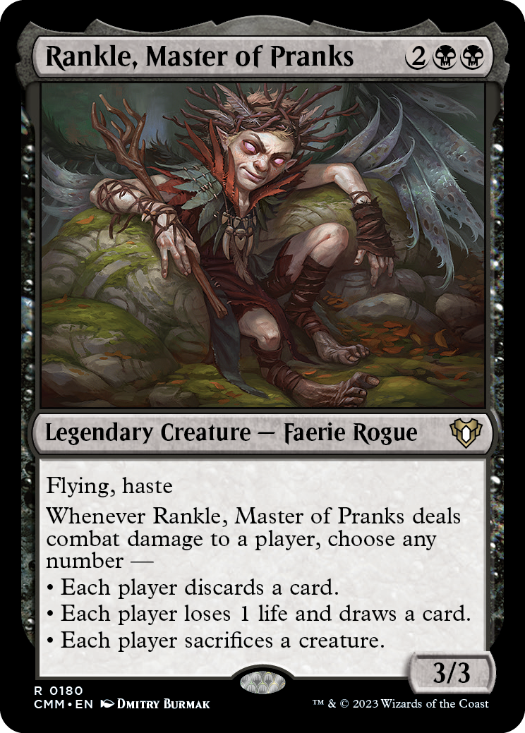 Rankle, Master of Pranks [Commander Masters] | Lots Moore NSW