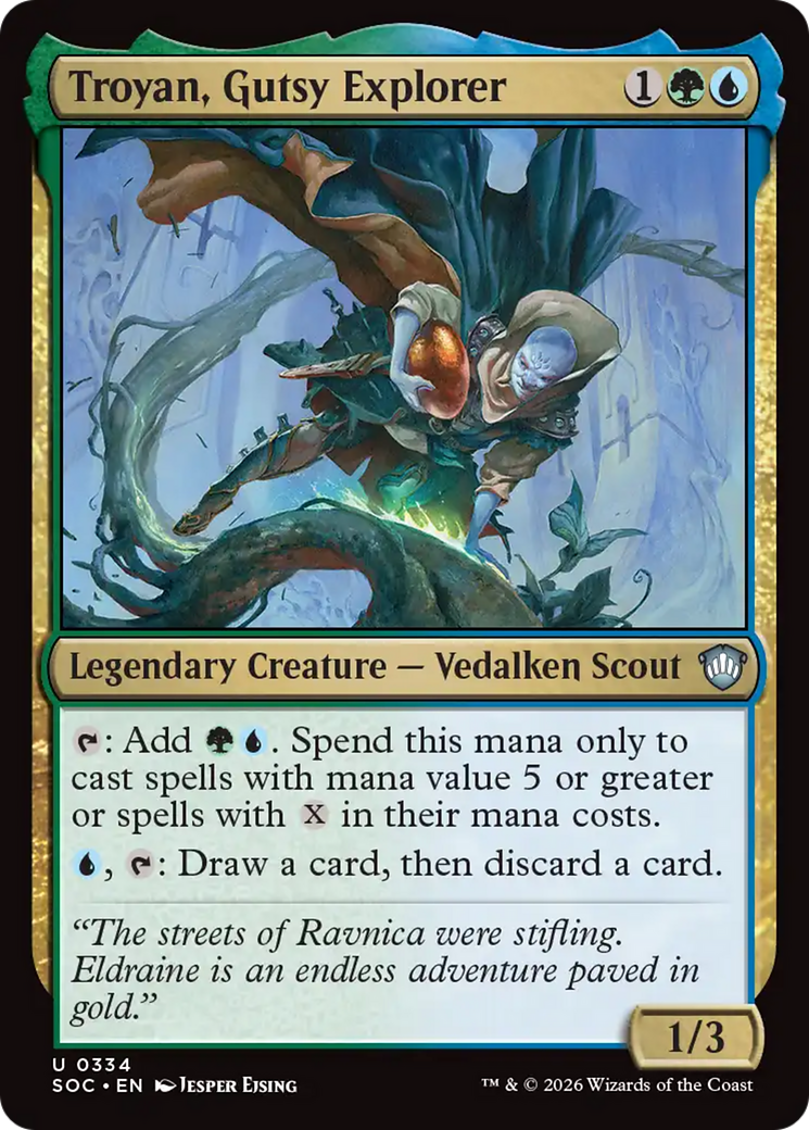 Troyan, Gutsy Explorer [Secrets of Strixhaven Commander] | Lots Moore NSW