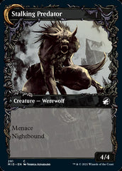 Shady Traveler // Stalking Predator (Showcase Equinox) [Innistrad: Midnight Hunt] | Lots Moore NSW