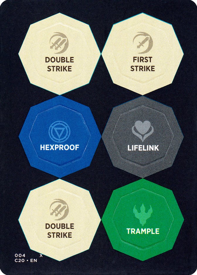 Ability Punchcard (004) [Commander 2020 Tokens] | Lots Moore NSW