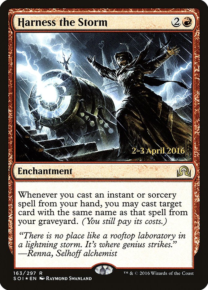 Harness the Storm [Shadows over Innistrad Prerelease Promos] | Lots Moore NSW