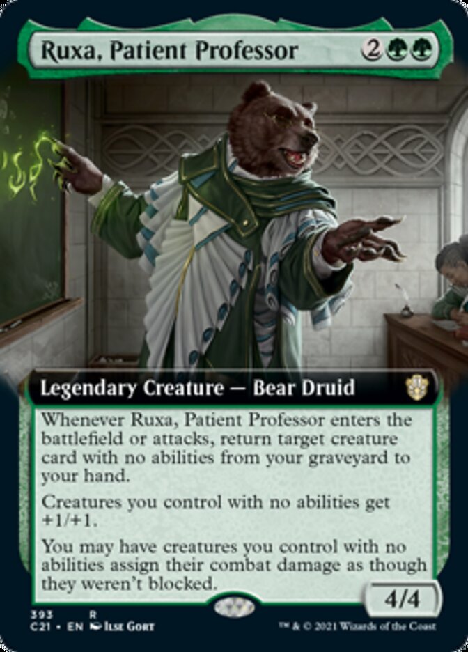 Ruxa, Patient Professor (Extended Art) [Commander 2021] | Lots Moore NSW
