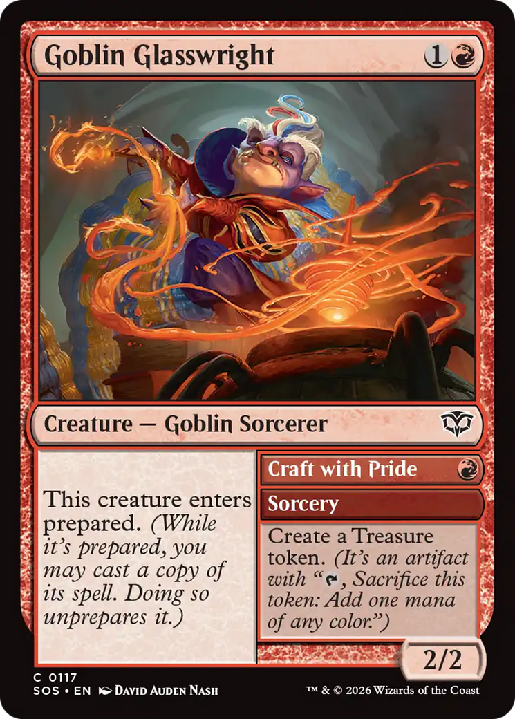 Goblin Glasswright [Secrets of Strixhaven] | Lots Moore NSW