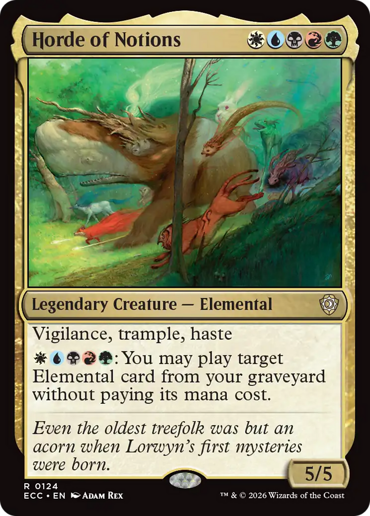 Horde of Notions [Lorwyn Eclipsed Commander] | Lots Moore NSW