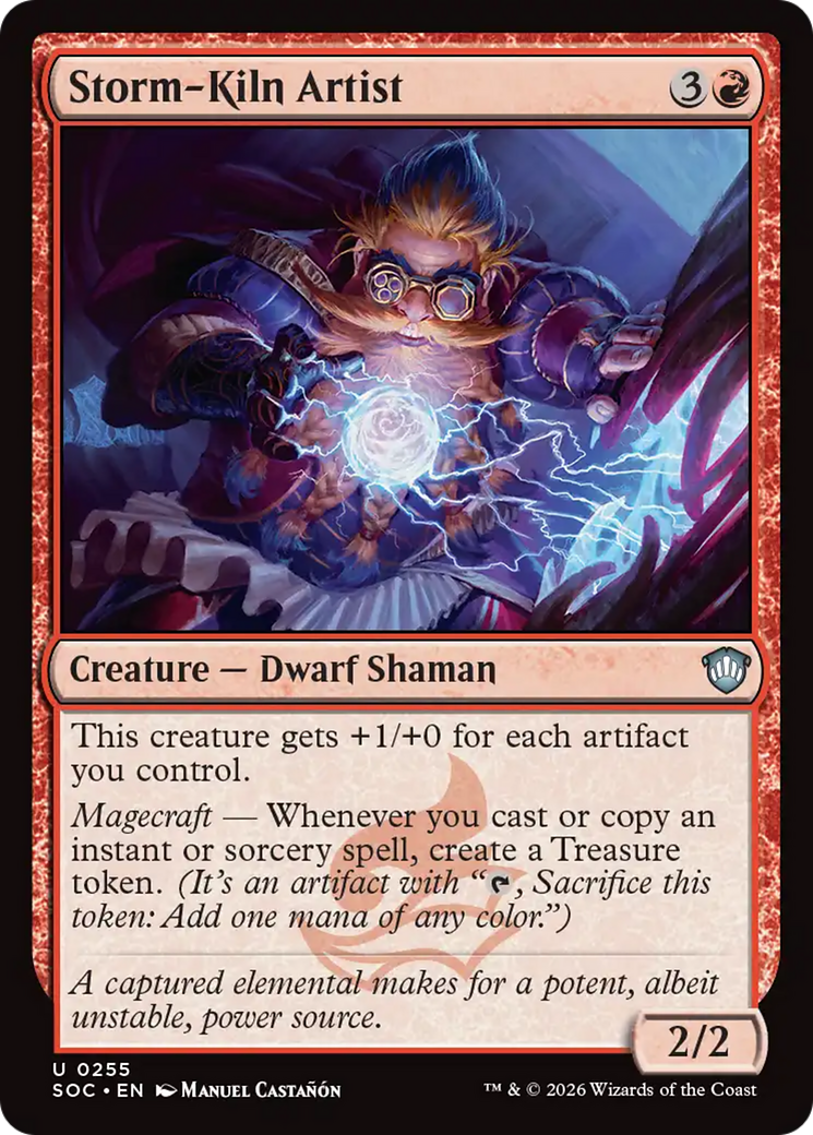 Storm-Kiln Artist [Secrets of Strixhaven Commander] | Lots Moore NSW