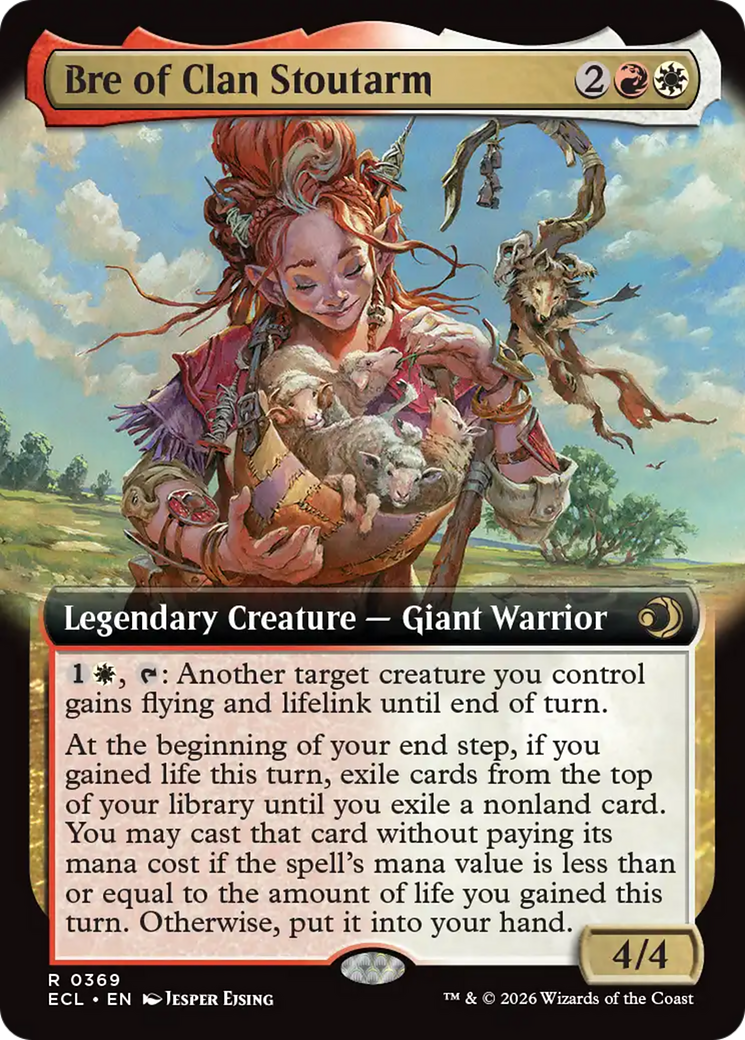 Bre of Clan Stoutarm (Extended Art) [Lorwyn Eclipsed] | Lots Moore NSW