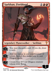 Sarkhan, Fireblood (White Border) [Mystery Booster 2] | Lots Moore NSW