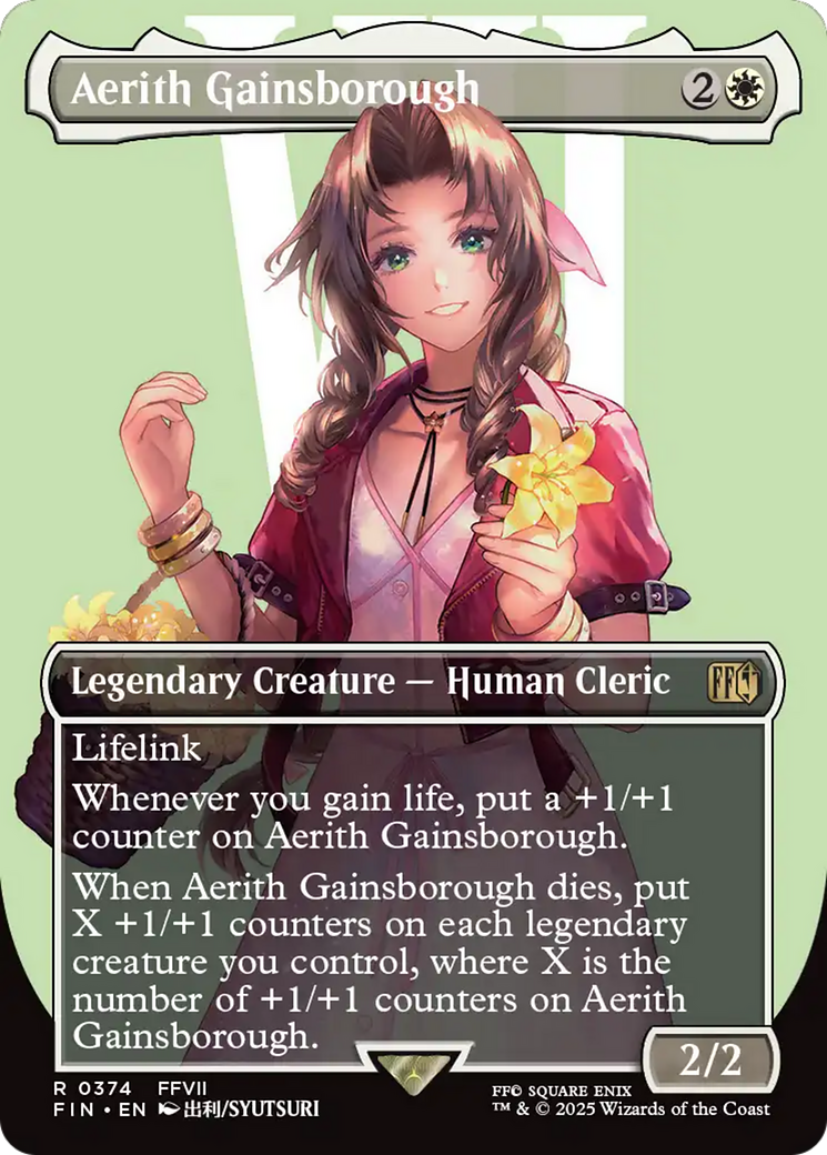 Aerith Gainsborough (Borderless) [FINAL FANTASY] | Lots Moore NSW