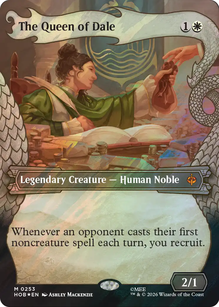 The Queen of Dale (Showcase) (Surge Foil) [The Hobbit] | Lots Moore NSW