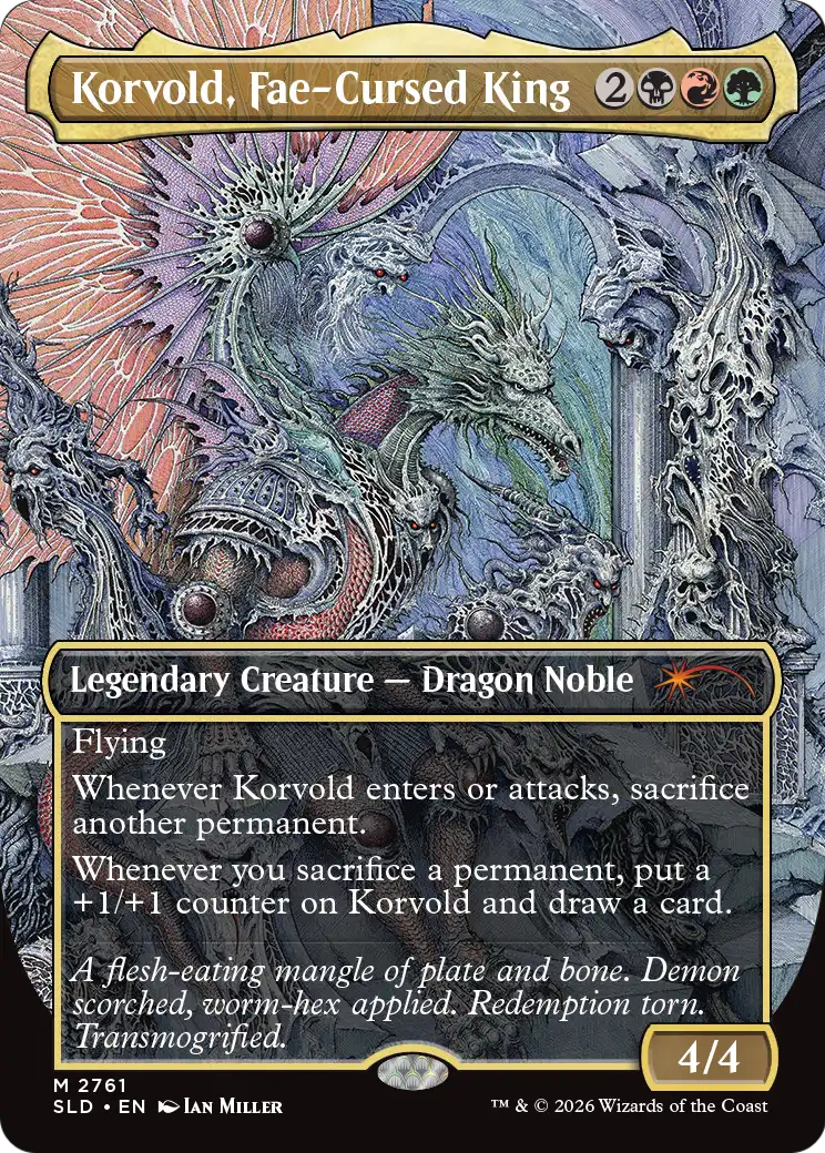 Korvold, Fae-Cursed King (2761) [Secret Lair Drop Series] | Lots Moore NSW