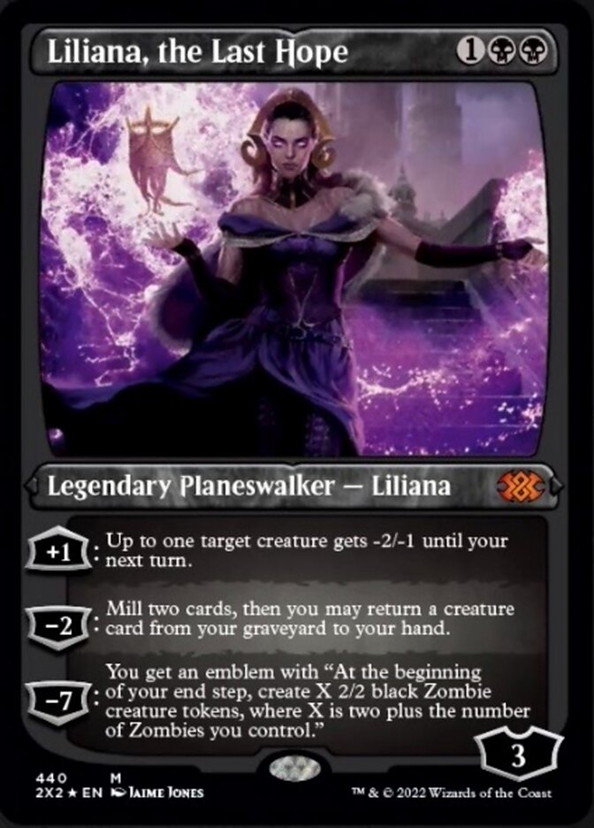 Liliana, the Last Hope (Foil Etched) [Double Masters 2022] | Lots Moore NSW