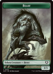 Insect // Beast (0005) Double-Sided Token [Edge of Eternities Commander Tokens] | Lots Moore NSW