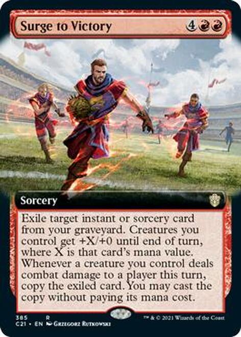 Surge to Victory (Extended Art) [Commander 2021] | Lots Moore NSW