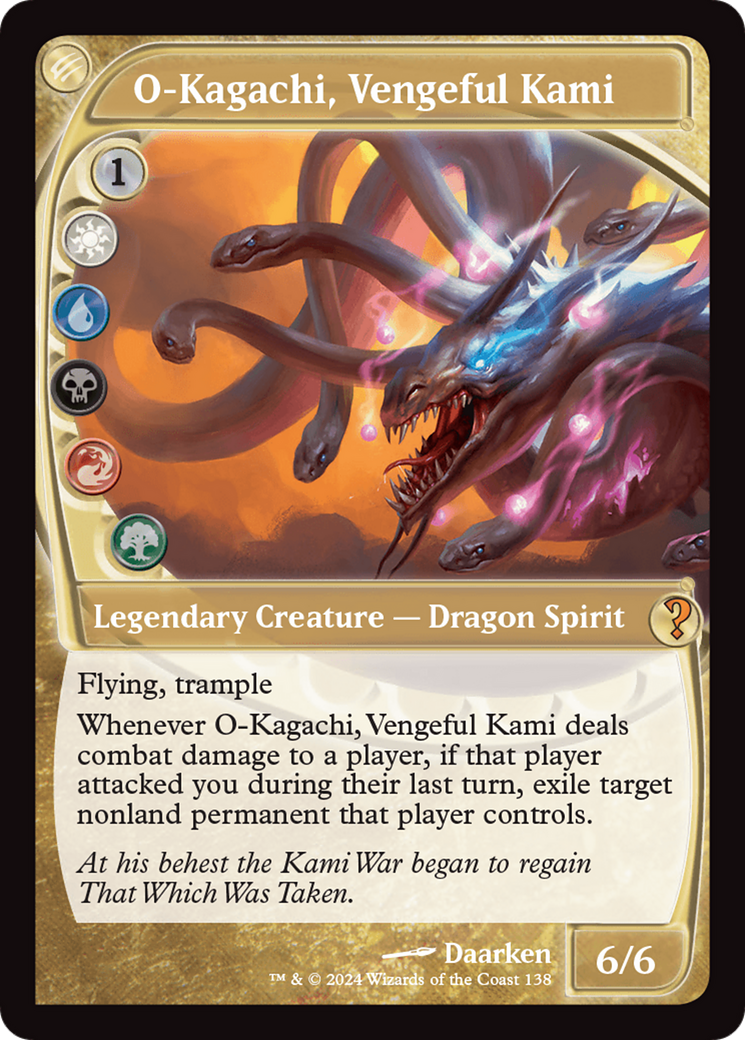 O-Kagachi, Vengeful Kami (Future Sight) [Mystery Booster 2] | Lots Moore NSW