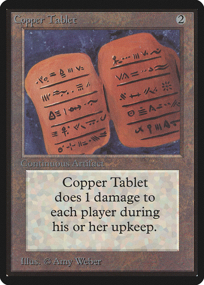Copper Tablet [Beta Edition] | Lots Moore NSW