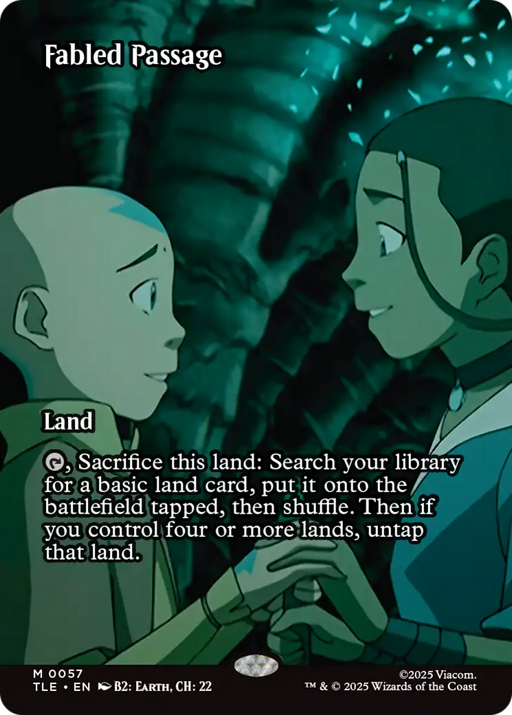 Fabled Passage (Borderless) [Avatar: The Last Airbender: Eternal-Legal] Magic: The Gathering | Lots Moore NSW