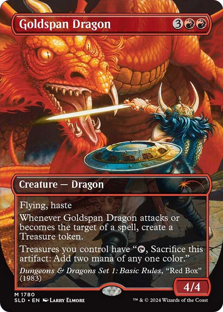 Goldspan Dragon (Rainbow Foil) [Secret Lair Drop Series] | Lots Moore NSW