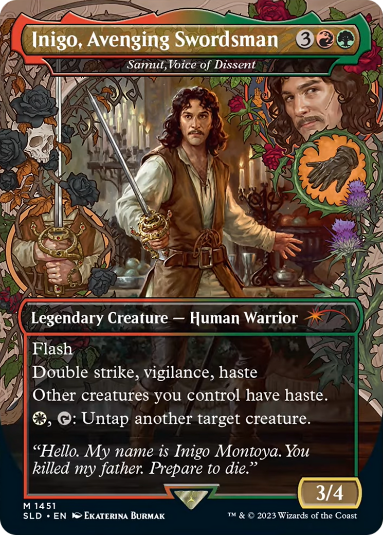 Inigo, Avenging Swordsman - Samut, Voice of Dissent [Secret Lair Drop Series] | Lots Moore NSW