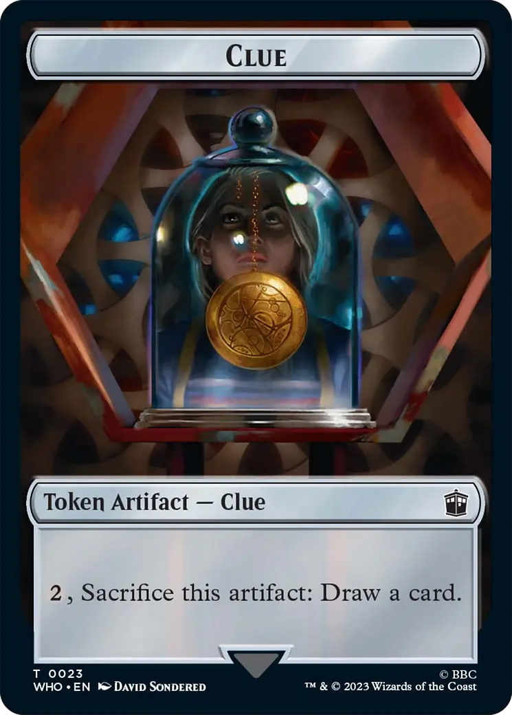 Clue Token [Doctor Who Tokens] | Lots Moore NSW