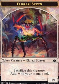 Eldrazi Spawn (004) // Eldrazi Double-Sided Token [Planechase Anthology Tokens] | Lots Moore NSW