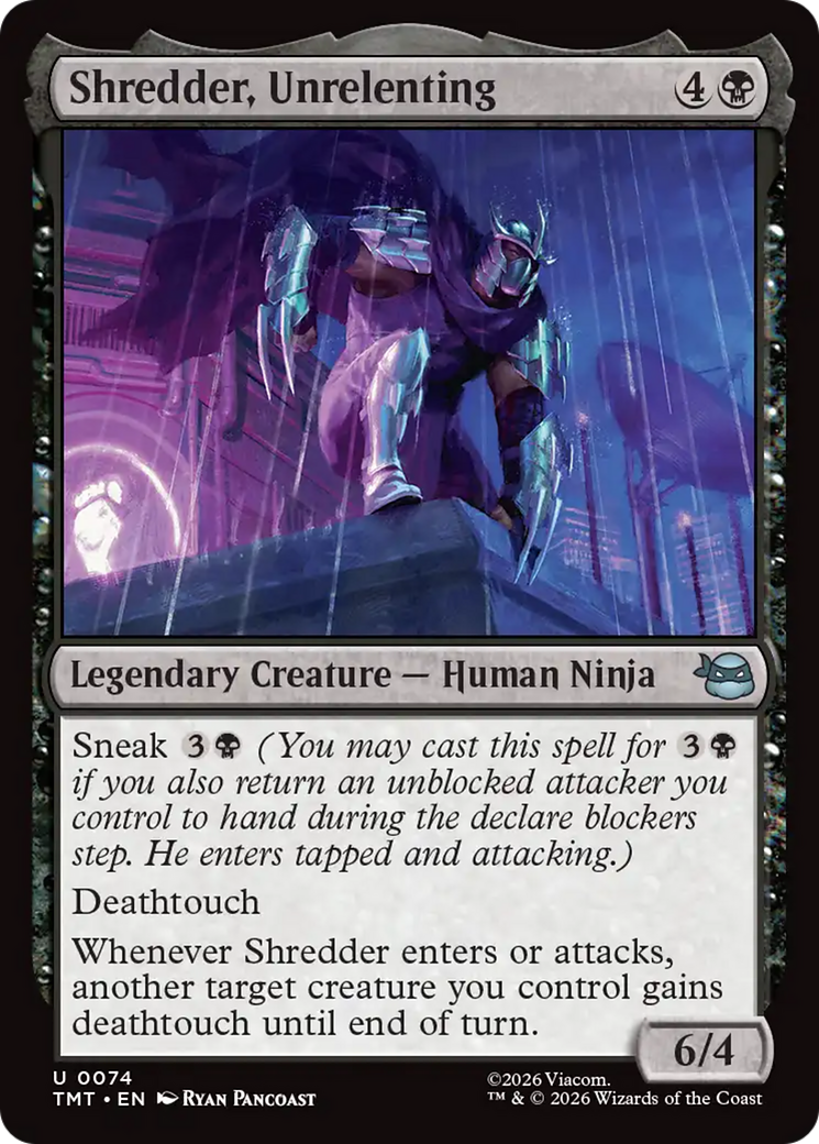 Shredder, Unrelenting [Teenage Mutant Ninja Turtles] | Lots Moore NSW