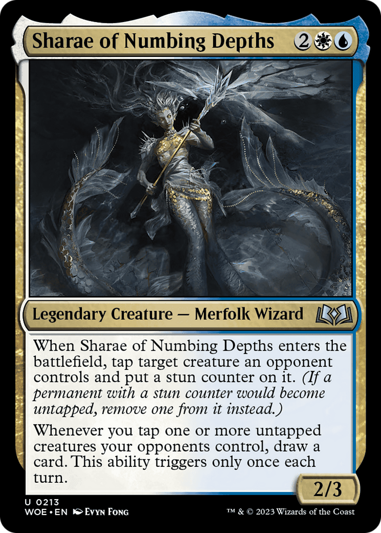 Sharae of Numbing Depths [Wilds of Eldraine] | Lots Moore NSW