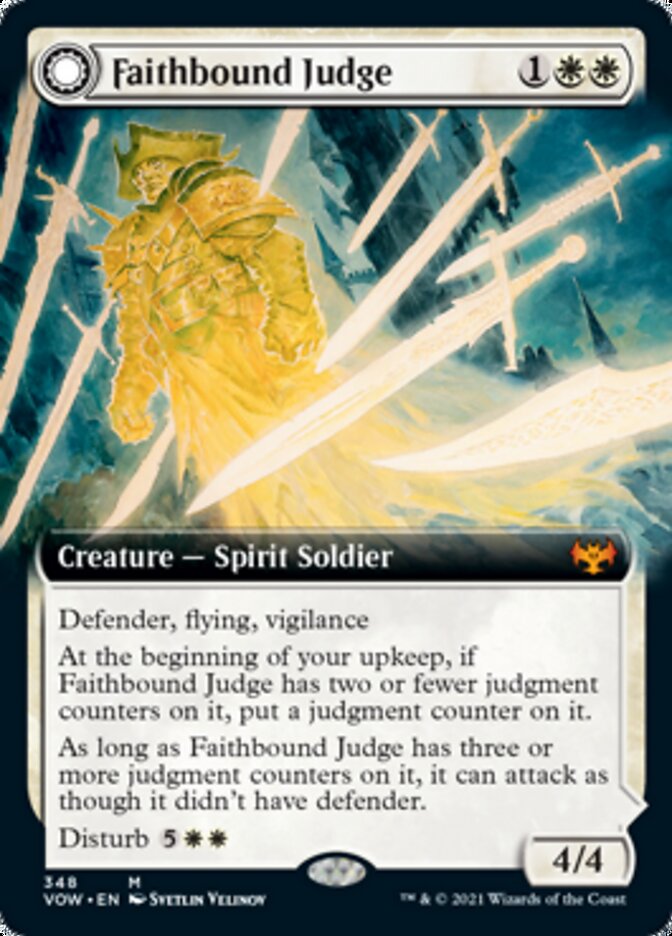 Faithbound Judge // Sinner's Judgment (Extended Art) [Innistrad: Crimson Vow] | Lots Moore NSW