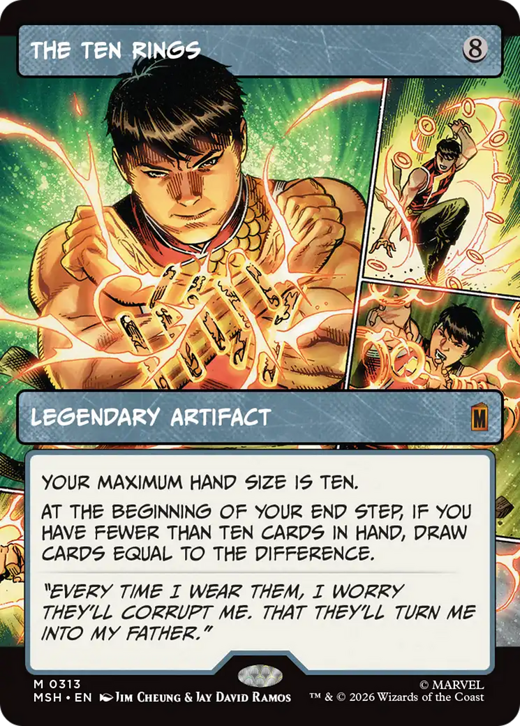 The Ten Rings (Borderless) [Marvel Super Heroes] | Lots Moore NSW